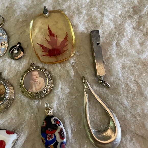 Assorted Silver and Colorful Pendant Bundle - Picture 7 of 8